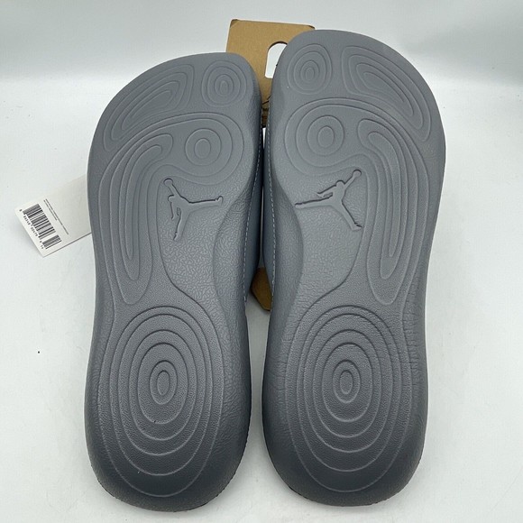 Nike Air Jordan Hydro 6 Retro Cool Grey Gray Slides 881473-004 Men's Size 10 - Picture 5 of 5